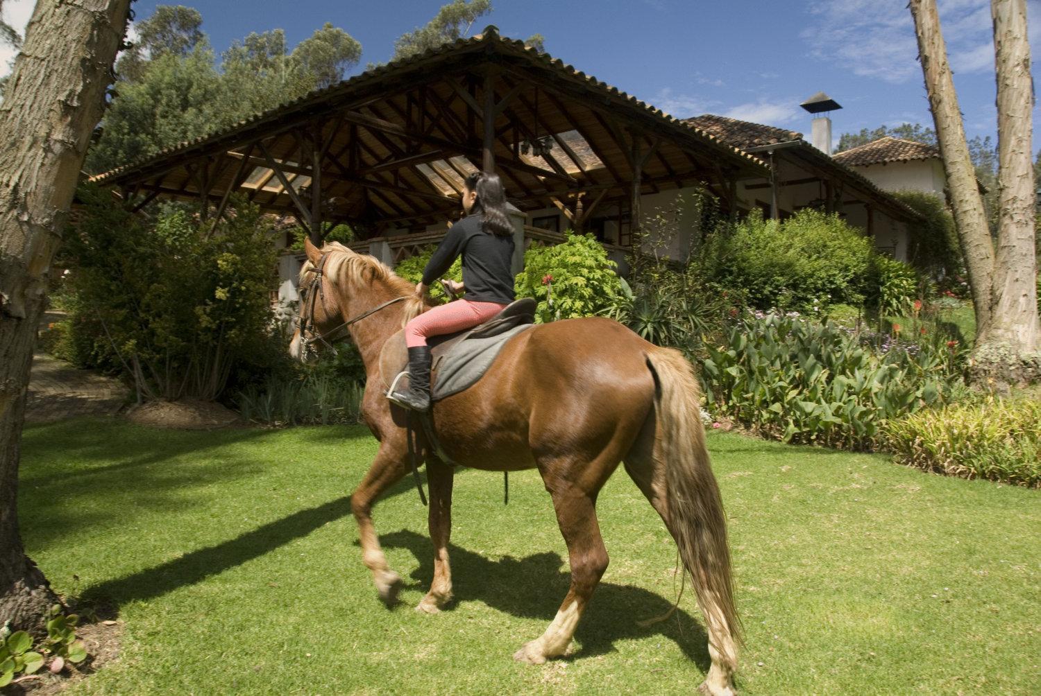 Hosteria Caballo Campana Cuenca Exterior foto